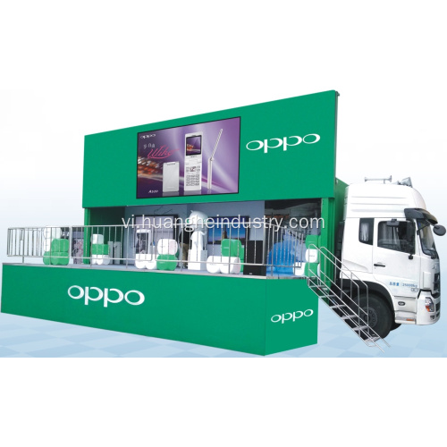 Mobile Stage Vehicle Với màn hình LED